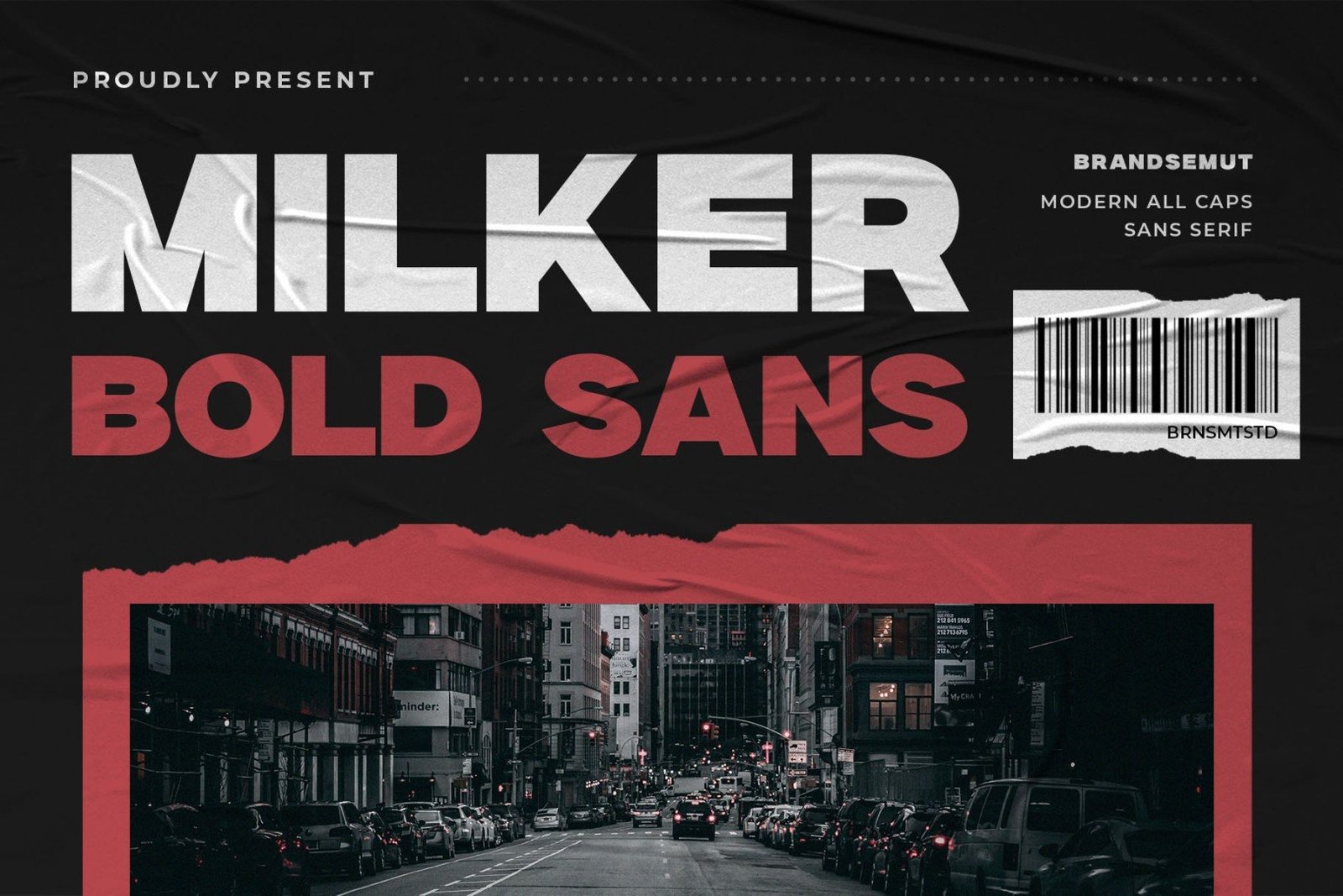 Milker Font font preview
