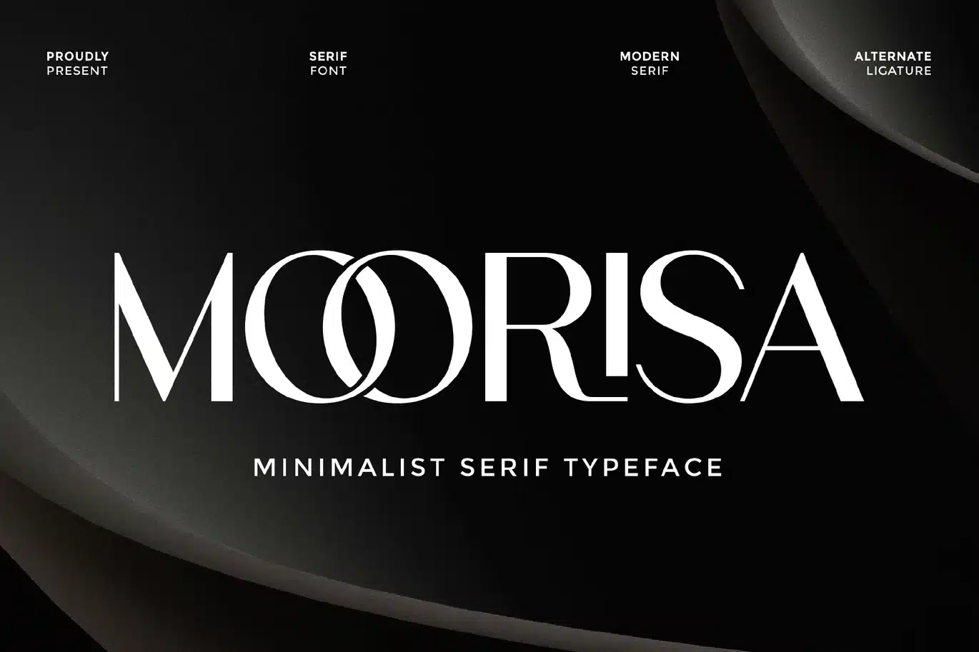Minimalist Sans Serif Font – Moorisa font preview