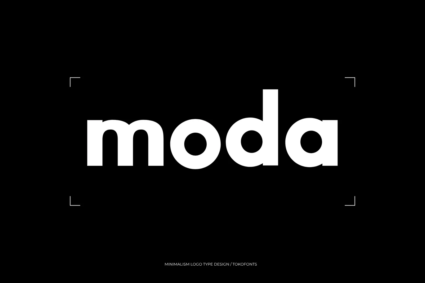 Moda – Logo Font font preview