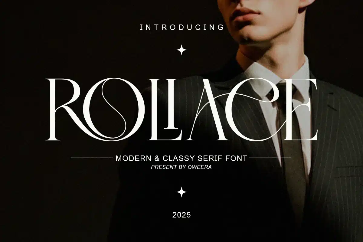 Modern Elegant Branding – Roliace Font font preview