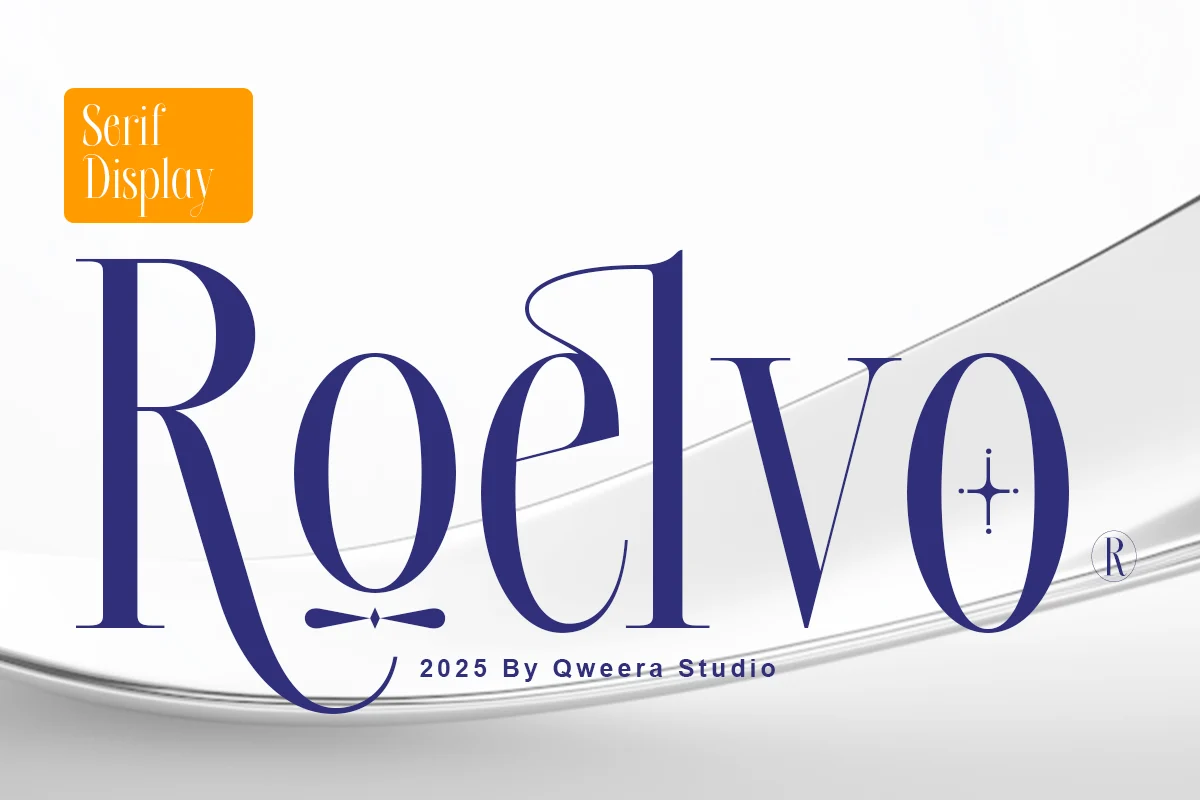 Modern Elegant Display Branding – Roelvo Font font preview
