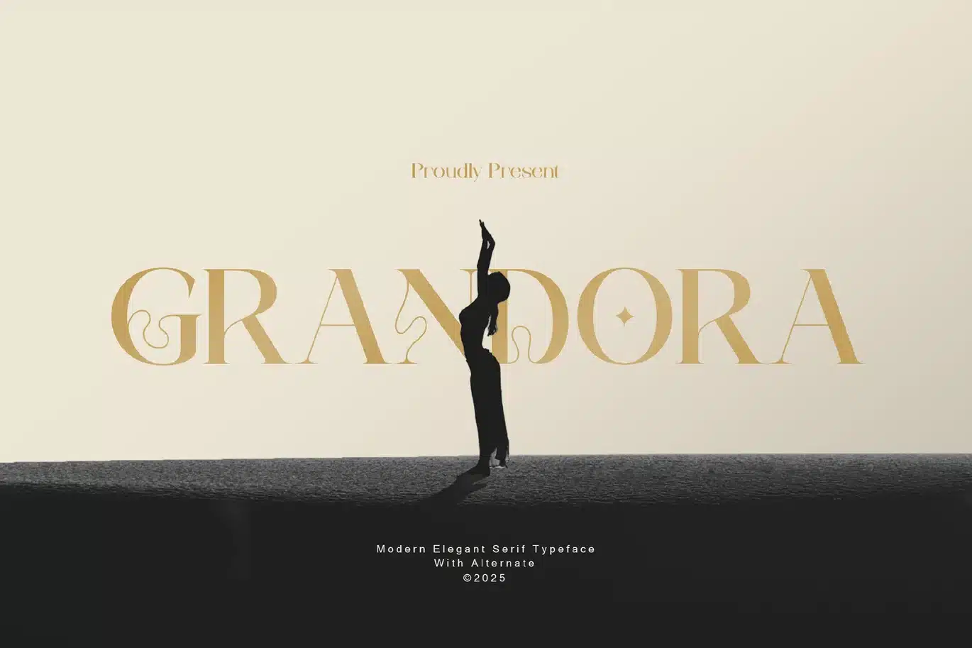 Modern Elegant Serif Font – Grandora font preview