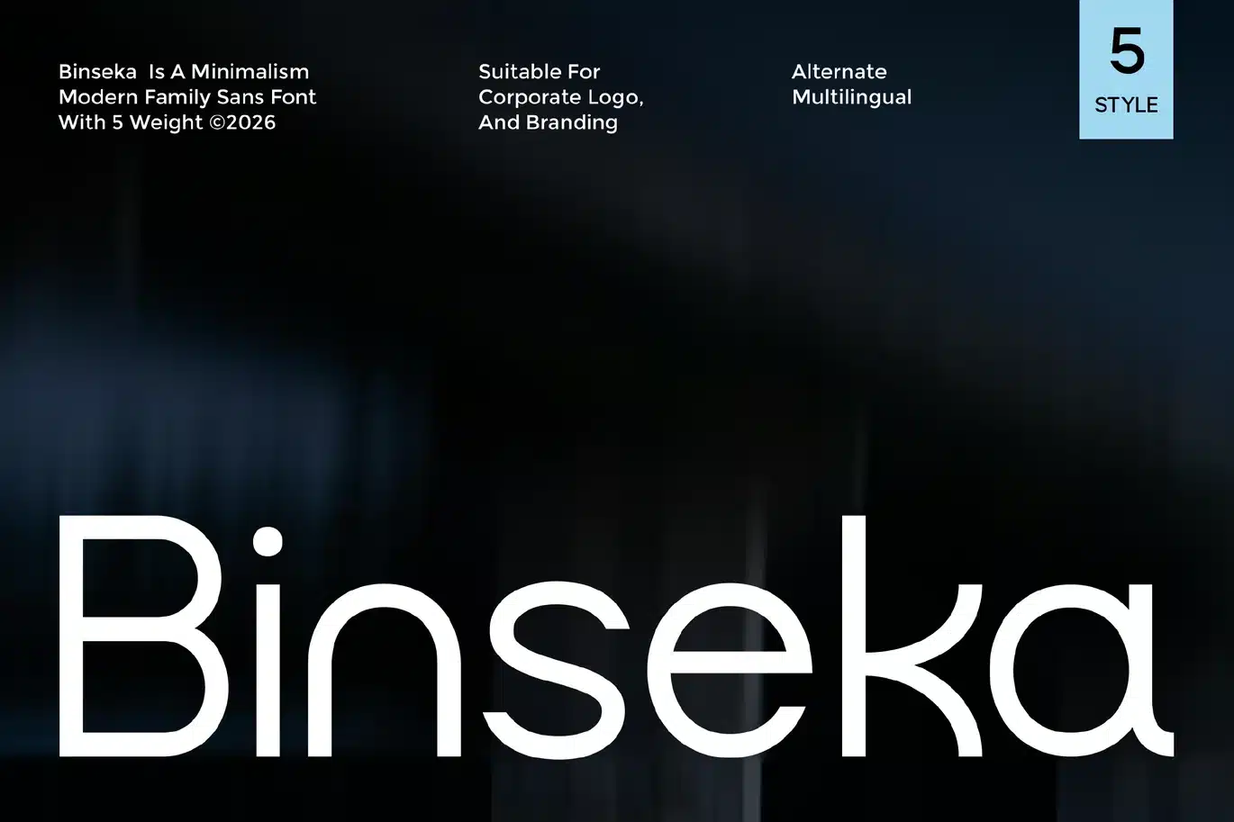 Modern Family Sans Font – Binseka font preview