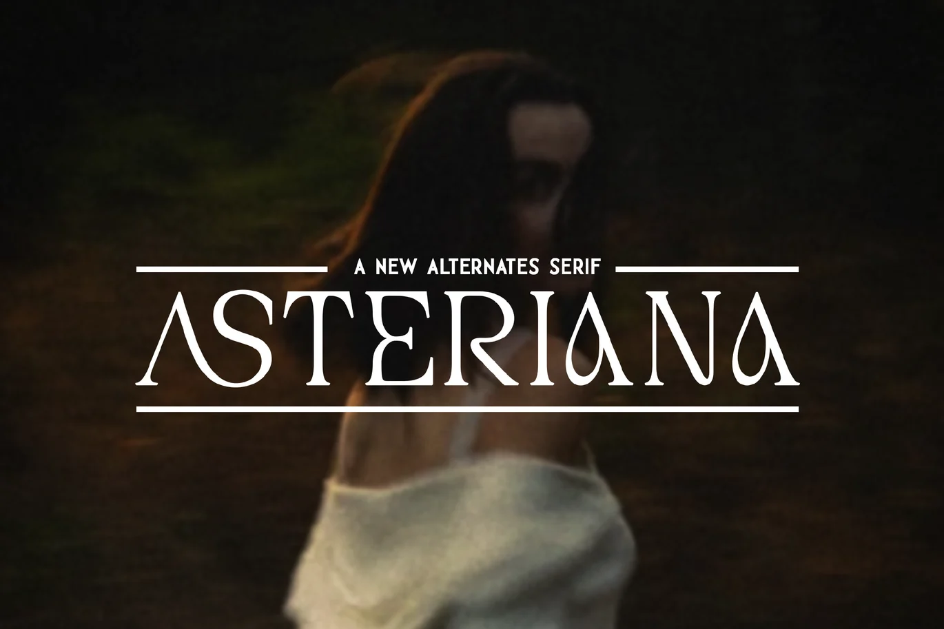 Modern Serif Font – Asteriana font preview