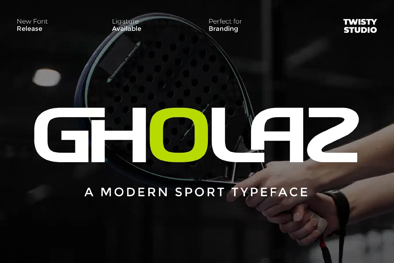 Modern Sport Display – Gholaz Font font preview