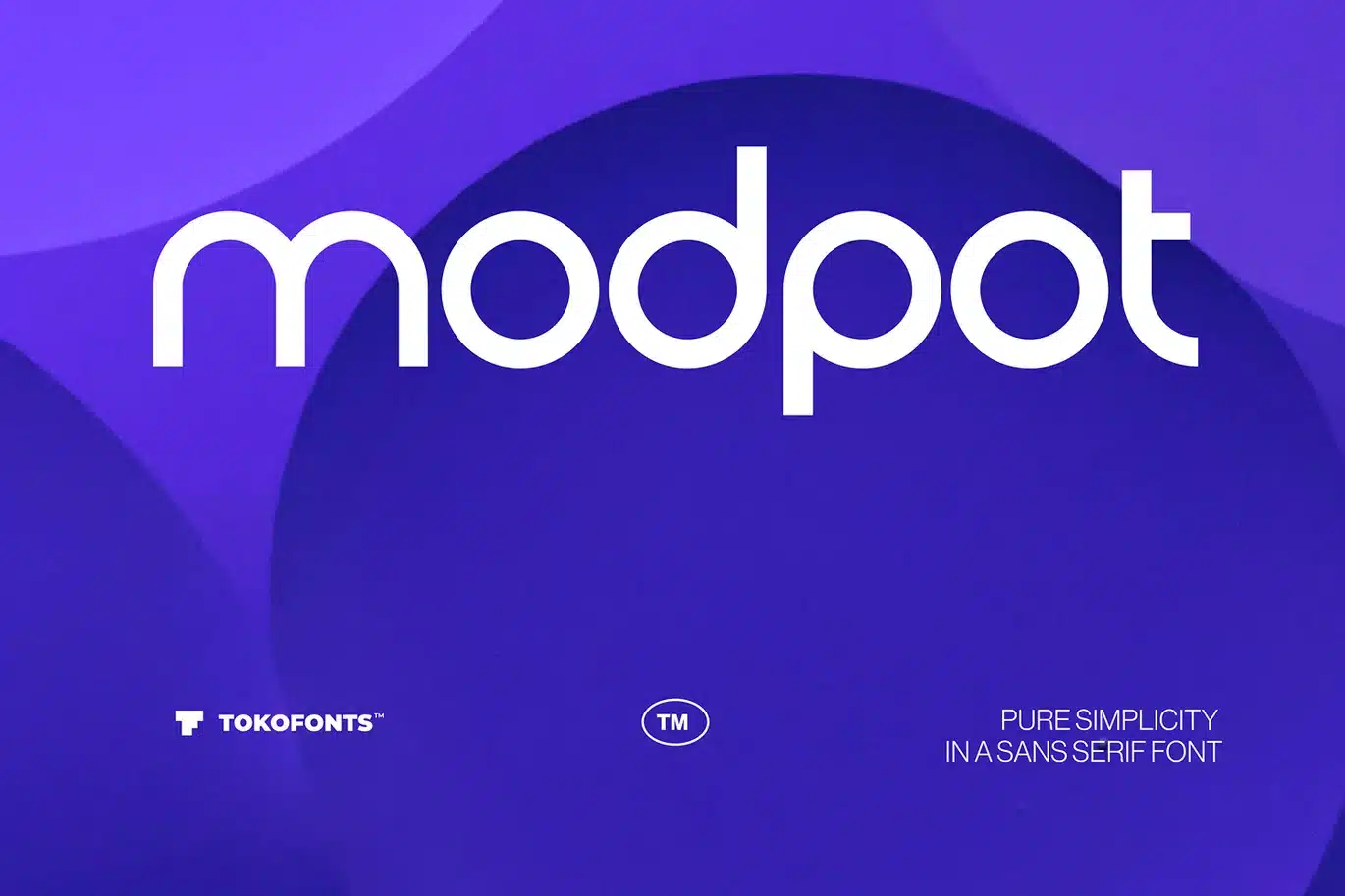 Modpot – Logo Font font preview