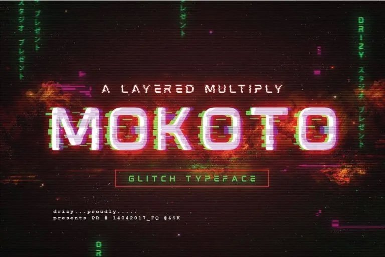 Mokoto Font font preview