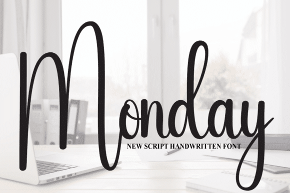Monday Font font preview