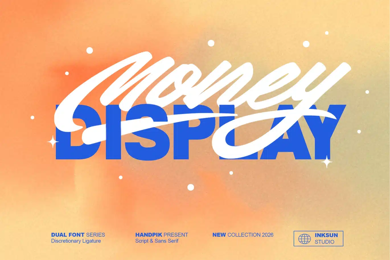 Money Display Font font preview