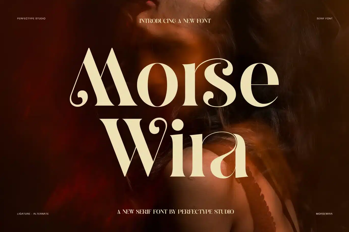 Morsewira Elegant Serif Font font preview