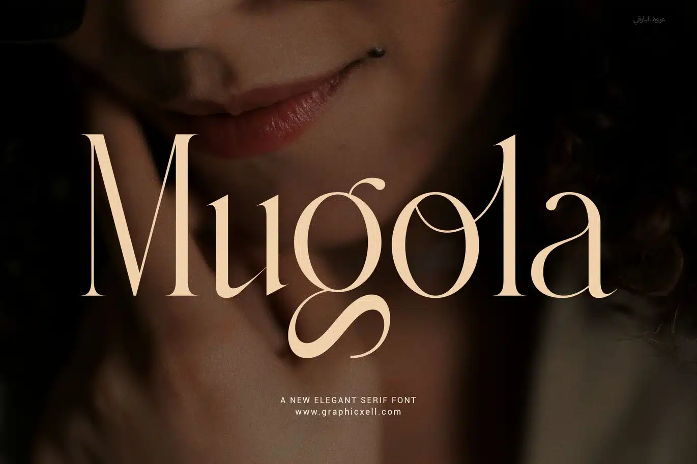 Mugola Modern Serif Font font preview