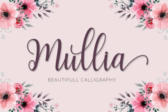 Mullia Font font preview