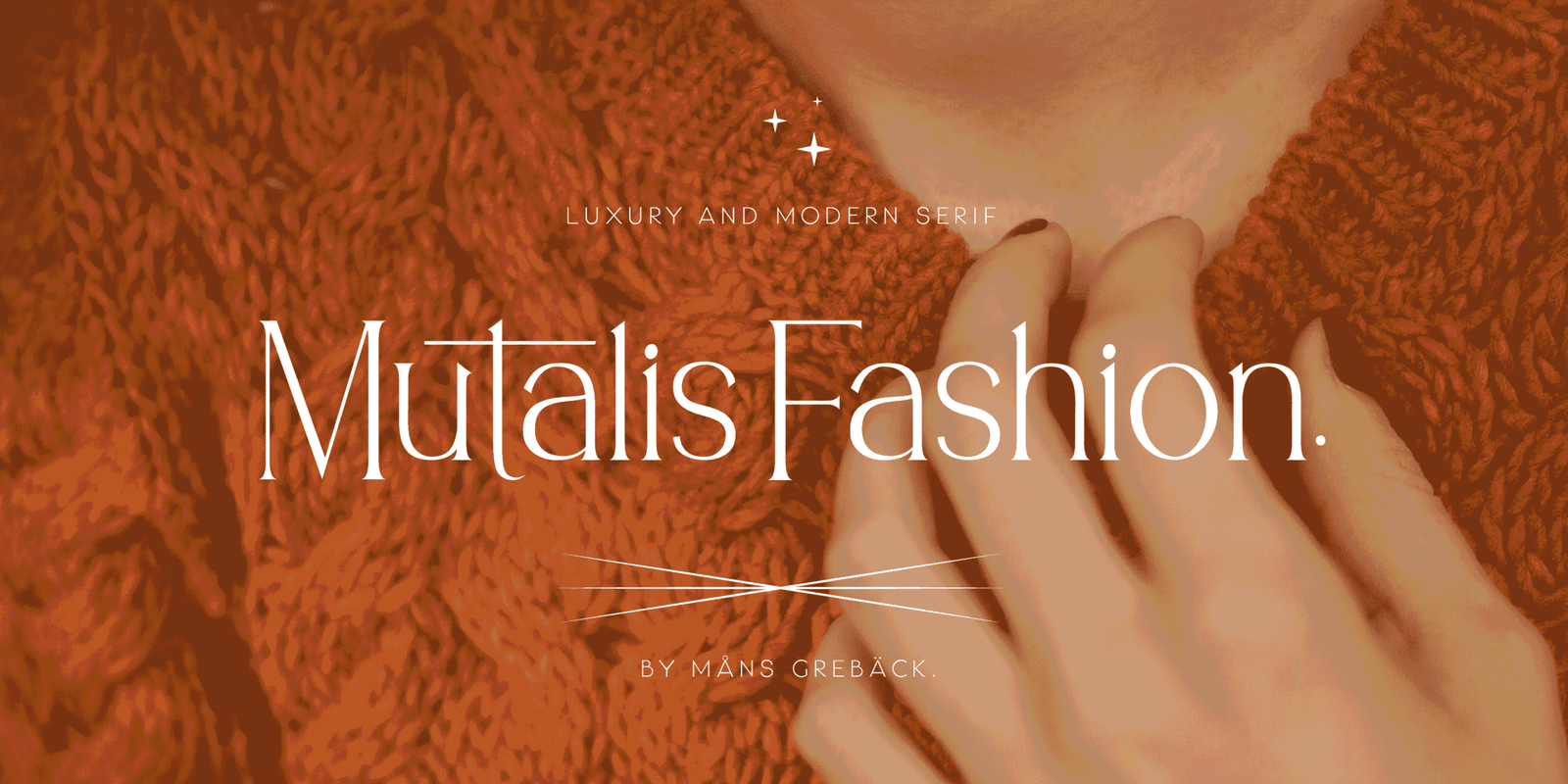 Mutalis Fashion PERSONAL USE Font font preview
