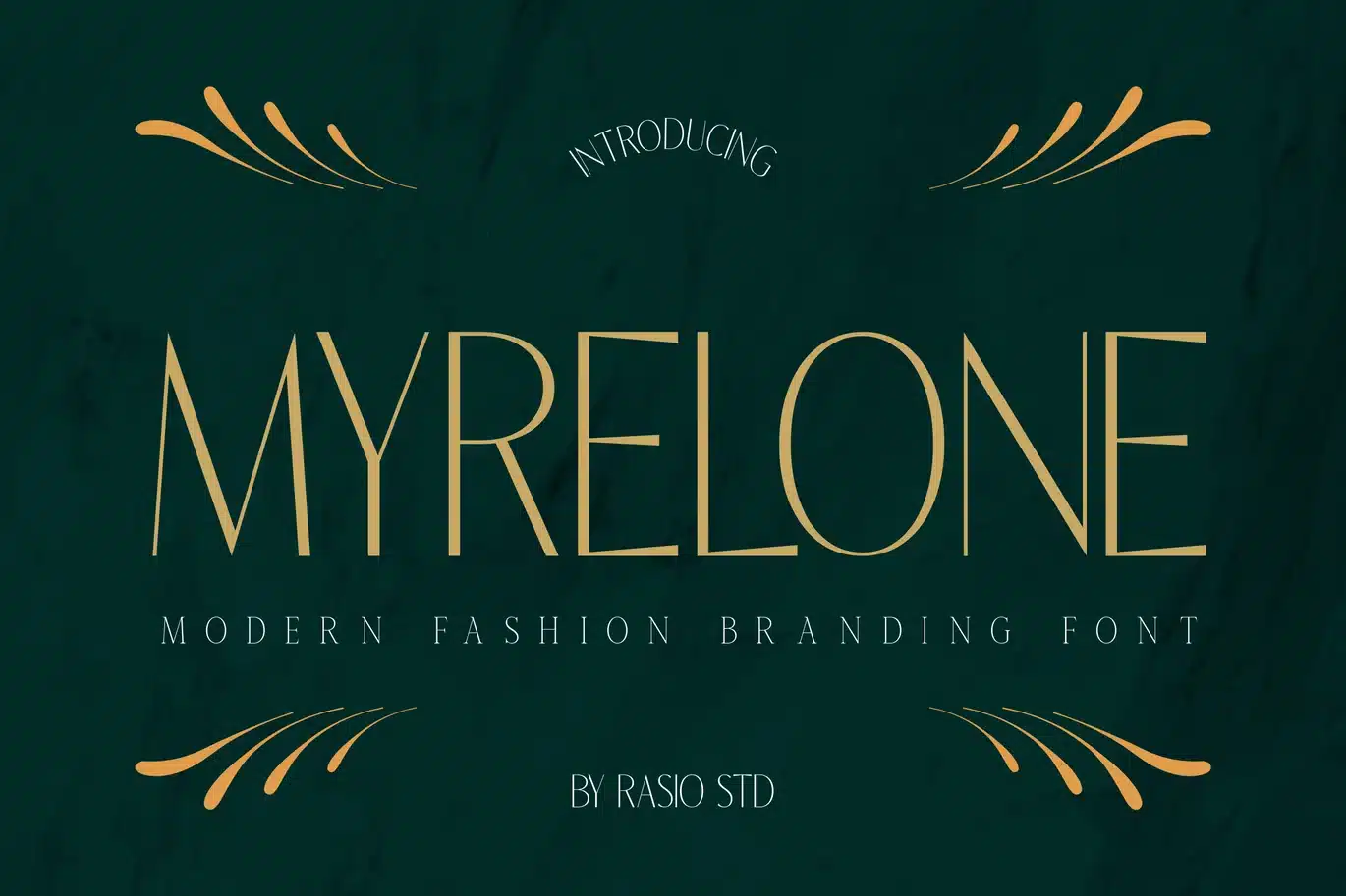 Myrelone Fashion Branding Font font preview