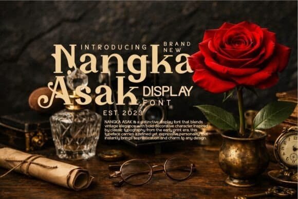 Nangka Asak Font font preview