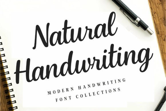 Natural Handwriting Font font preview