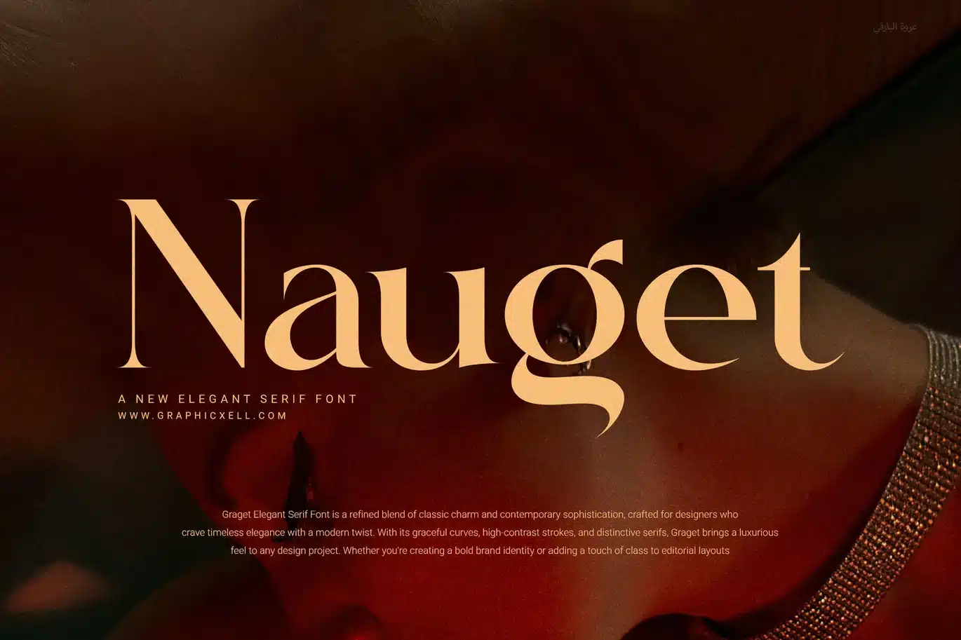 Nauget Elegant Serif Font font preview