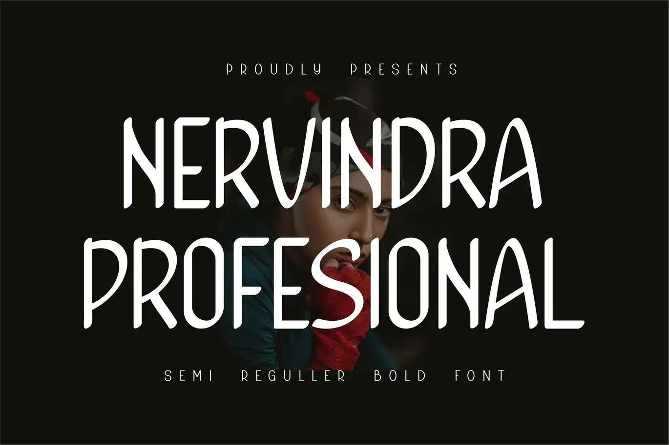 NERVINDRA PRO Font font preview