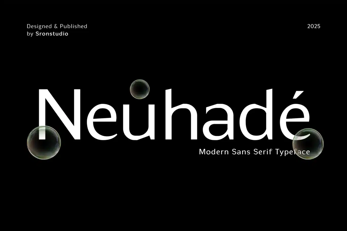 Neuhade – Modern Logo Font font preview