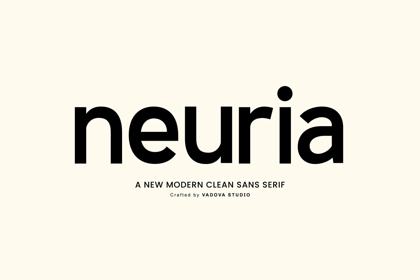 Neuria Modern Clean Sans Serif Font font preview