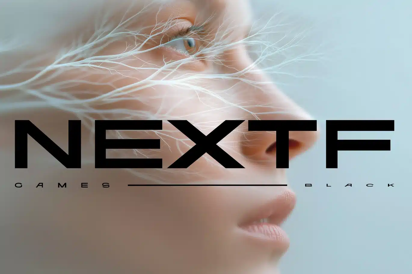 Nextf Games Black Font font preview