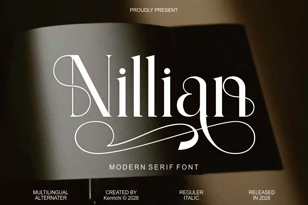 Nillian Font font preview