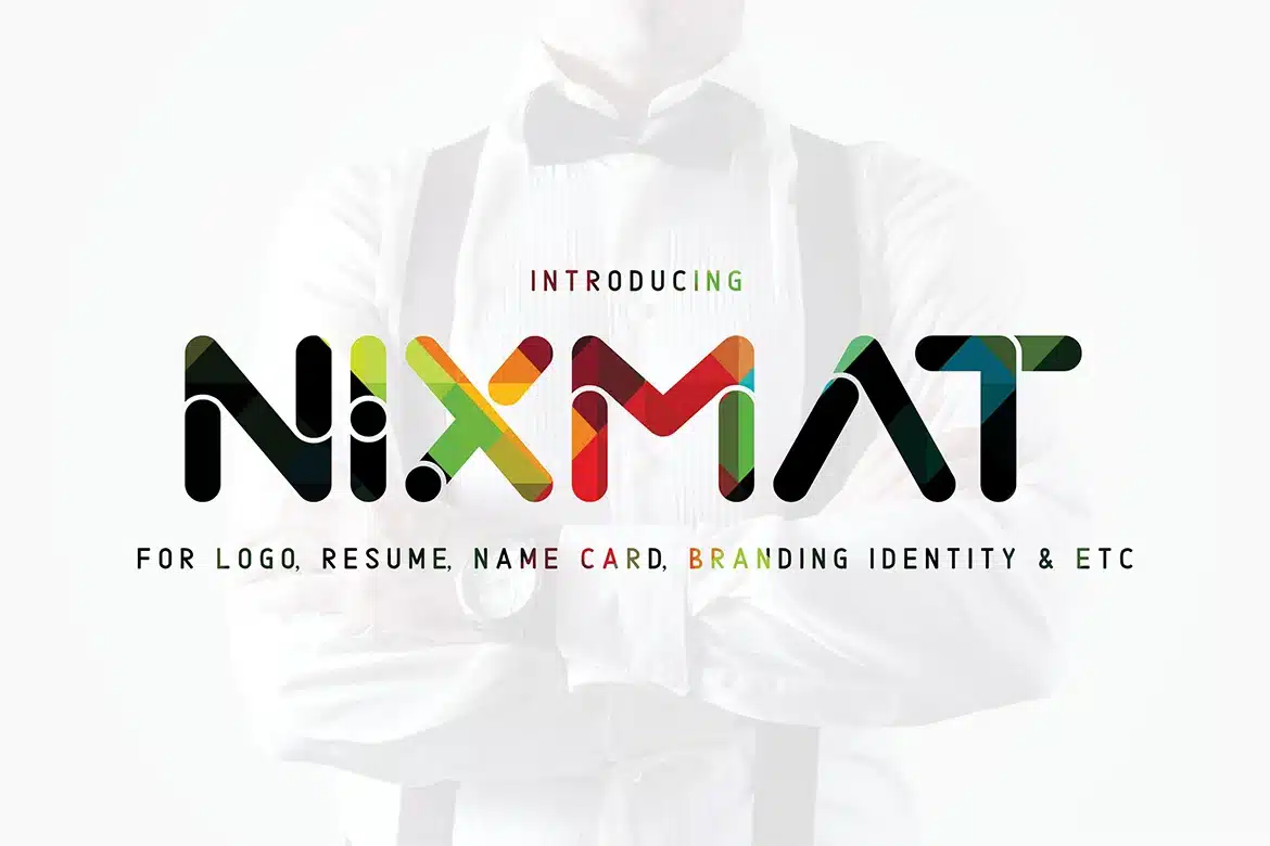 Nixmat | A Brand Identity Font font preview