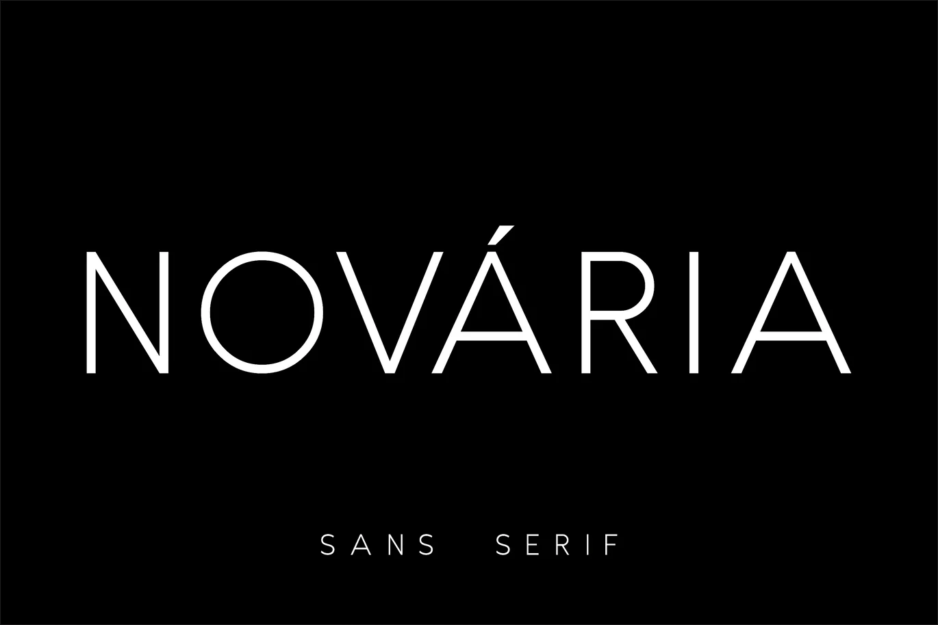 NOVARIA – Sans Serif Font font preview