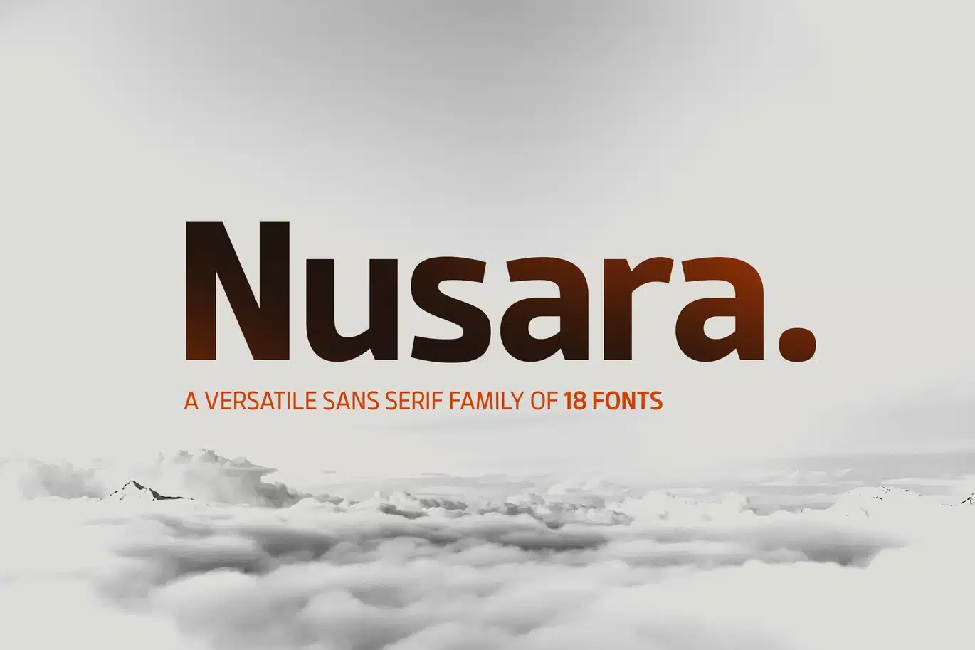 Nusara Font font preview