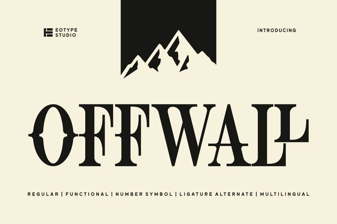 Offwall – Display Serif Font font preview