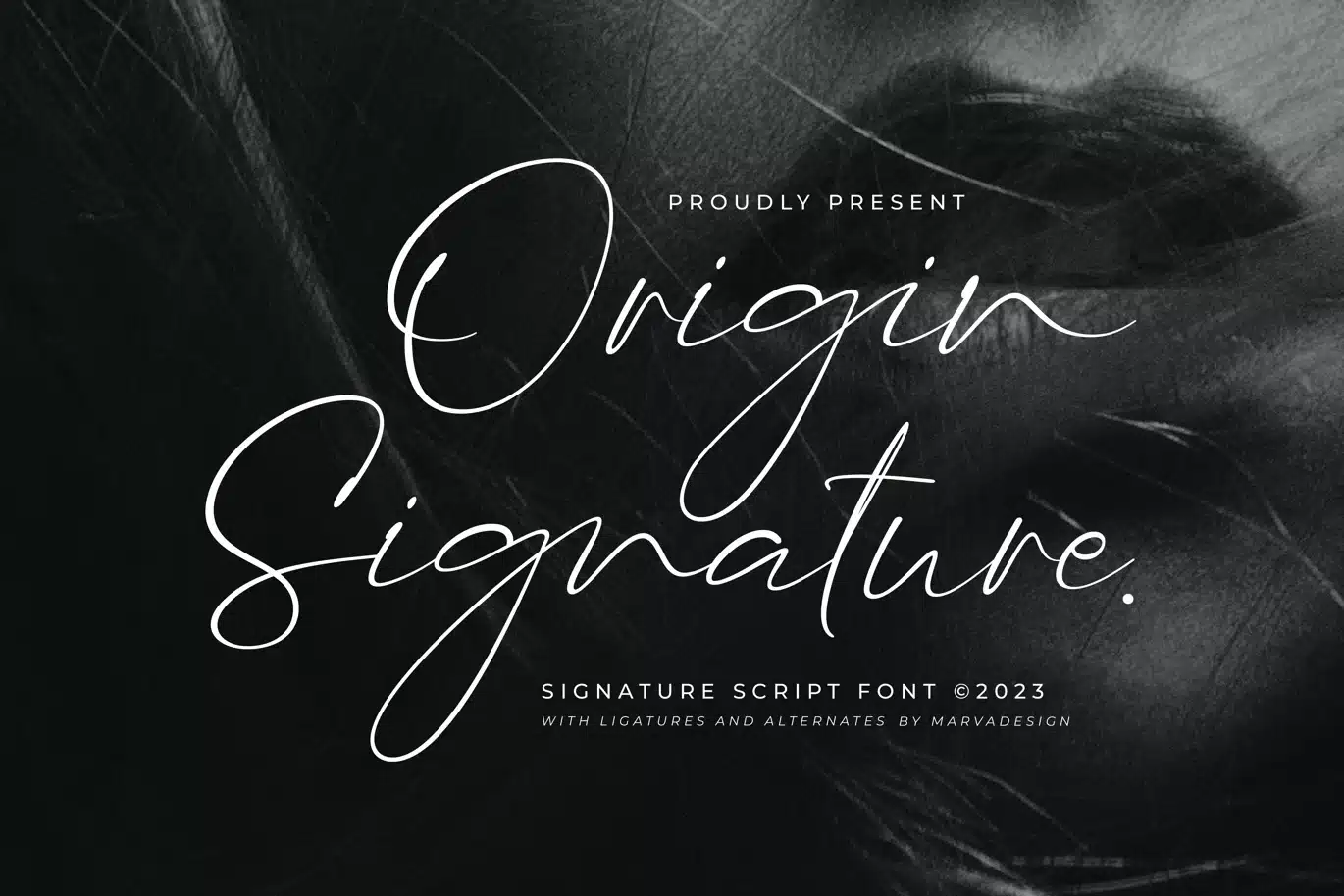 Origin Signature – Script Font font preview