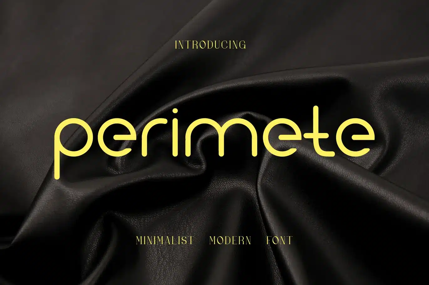 Perimet – Sans Font Logo font preview
