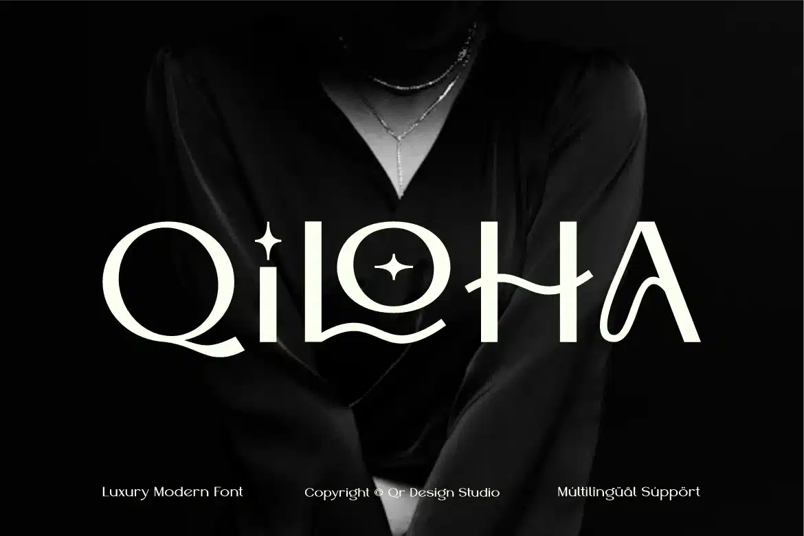 Qiloha – Elegant Brand Fashion Font font preview