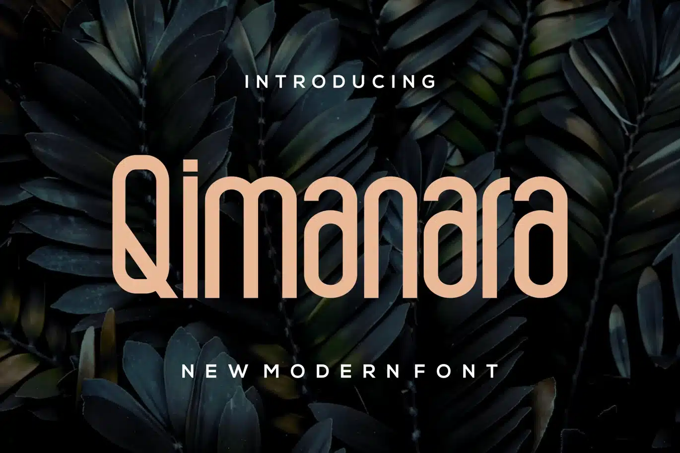 Qimanara font font preview