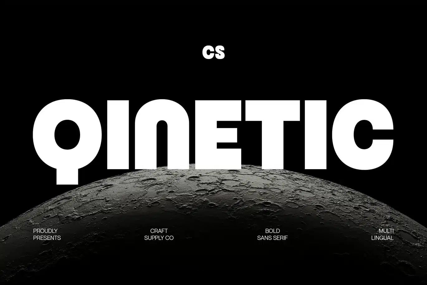 Qinetic – Bold Font font preview