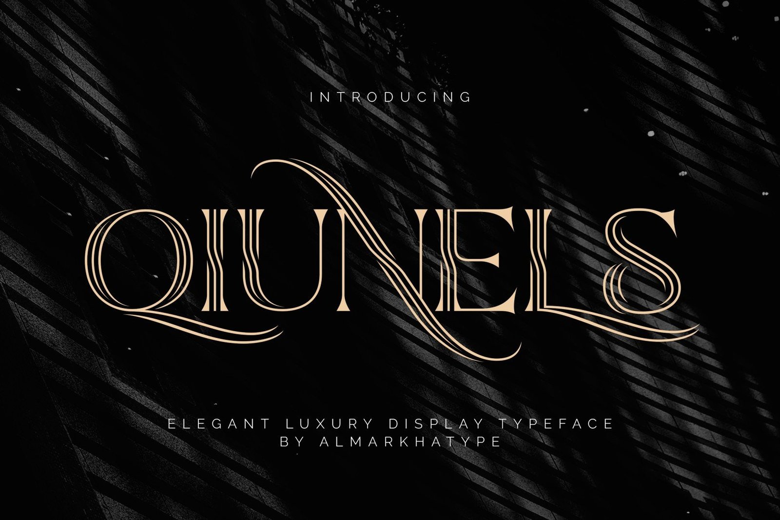 Qiunels Font font preview