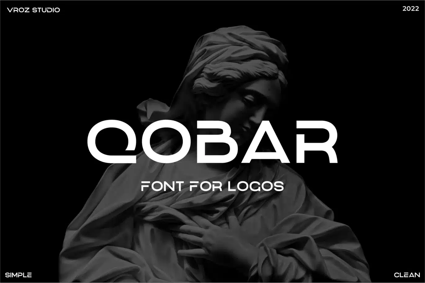 Qobar – Modern Sans Serif Font font preview