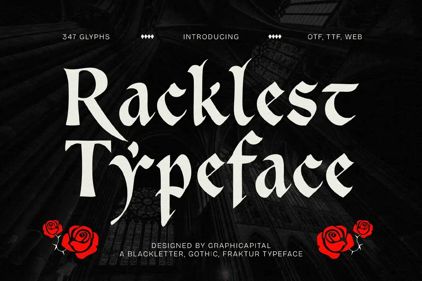 Racklest Font font preview