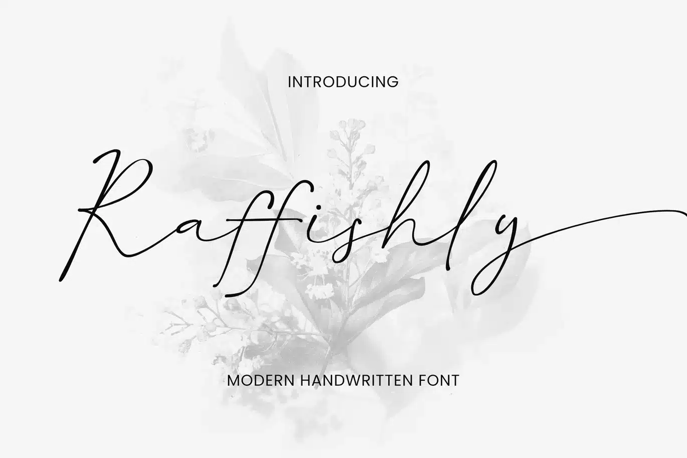 Raffishly Font font preview