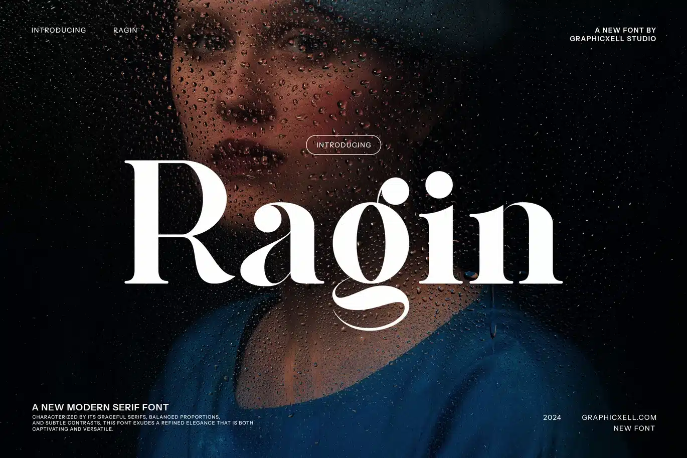 Ragin – Elegant Serif Font font preview