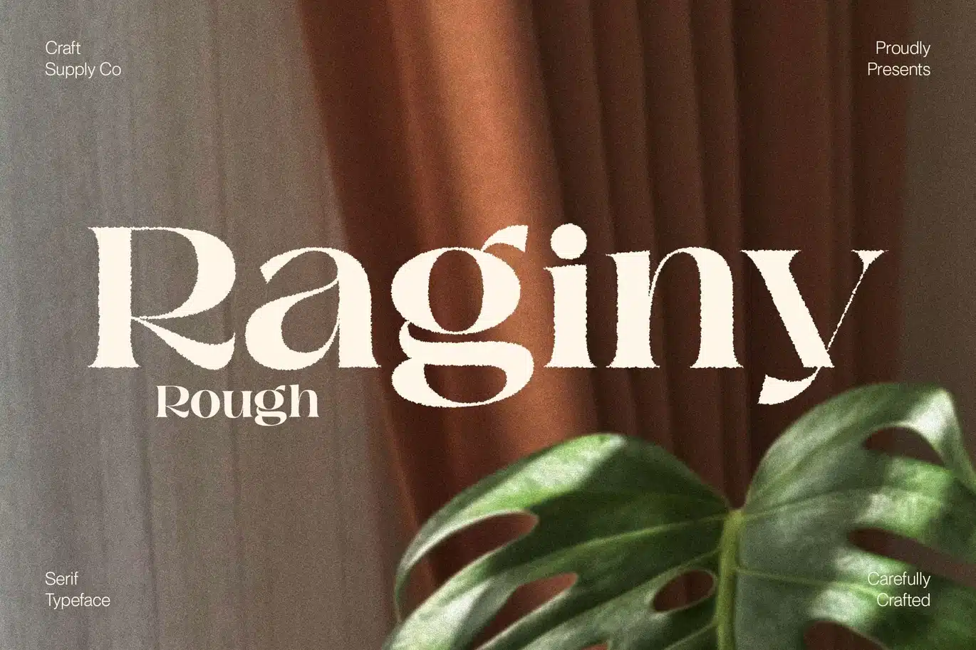 Raginy Rough Font font preview