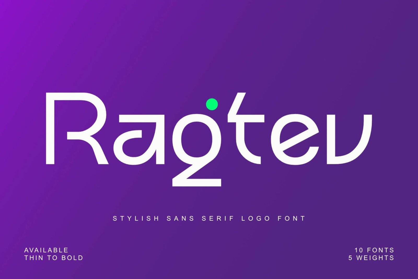 Ragtev Font font preview
