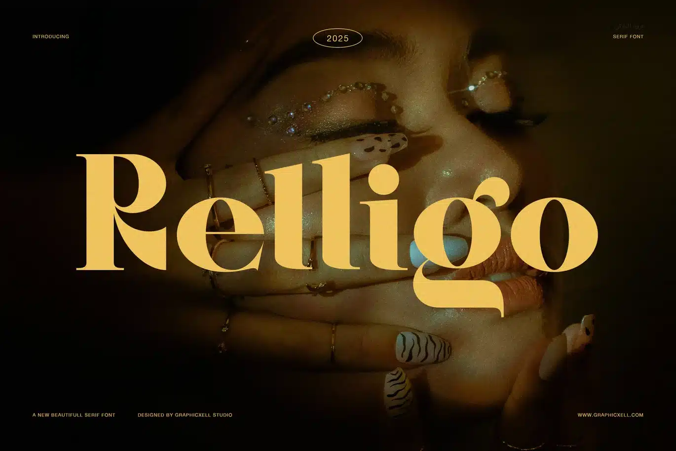 Relligo – Modern Elegant Serif Font font preview