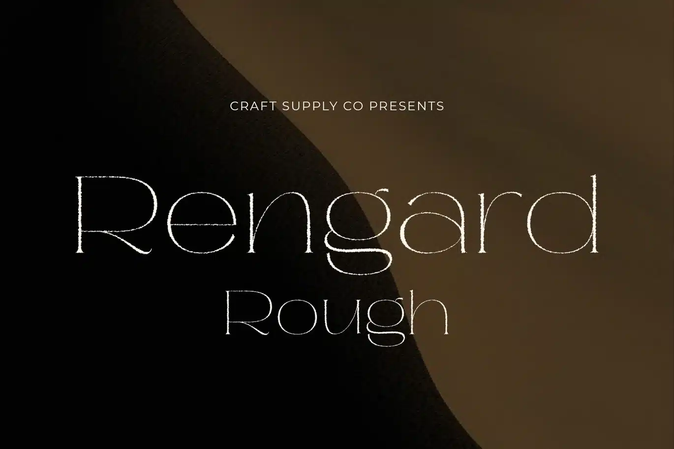 Rengard Rough Font font preview