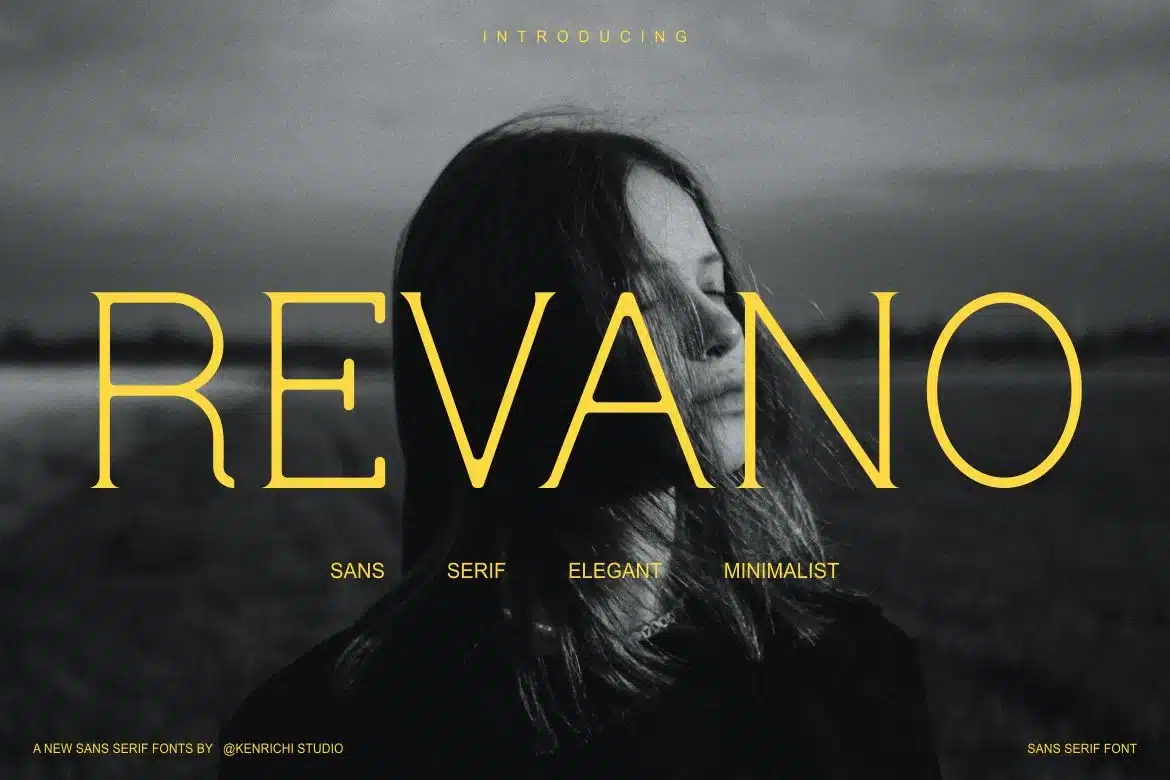 Revano Font font preview