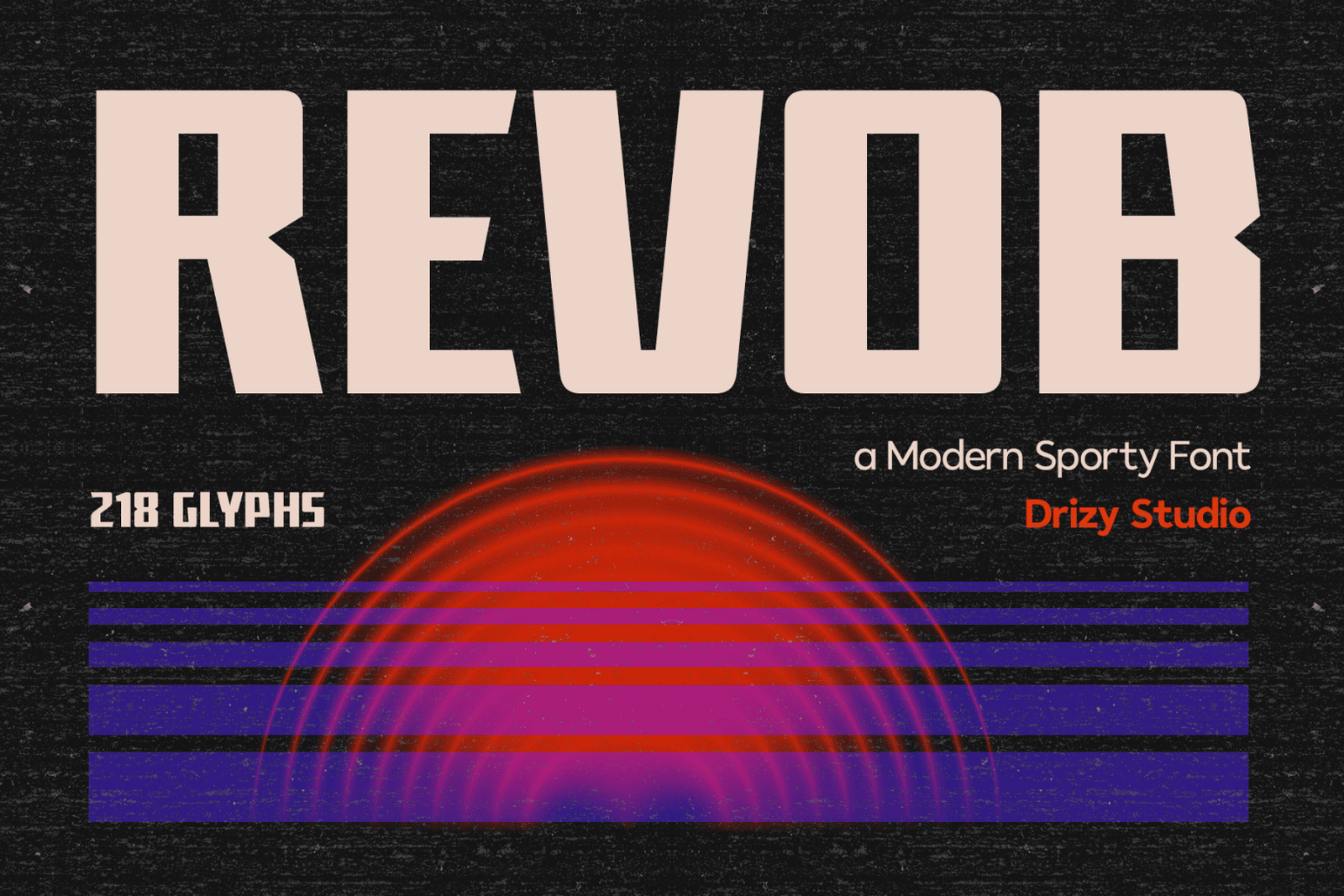Revob Demo Font font preview