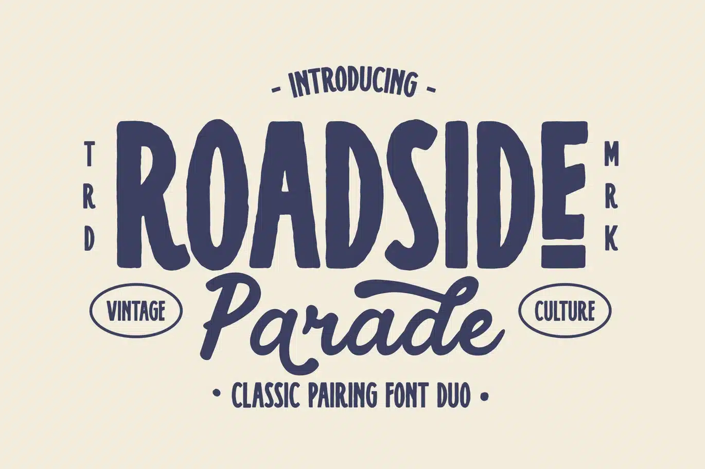 Roadside Duo – Sans & Script Font font preview