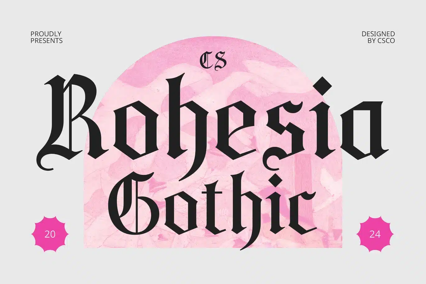 Rohesia – Gothic Font font preview