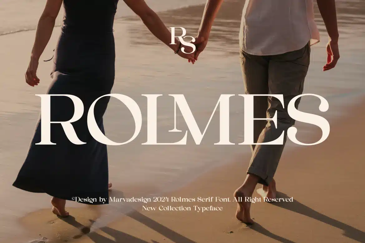 Rolmes – Serif Display Font font preview