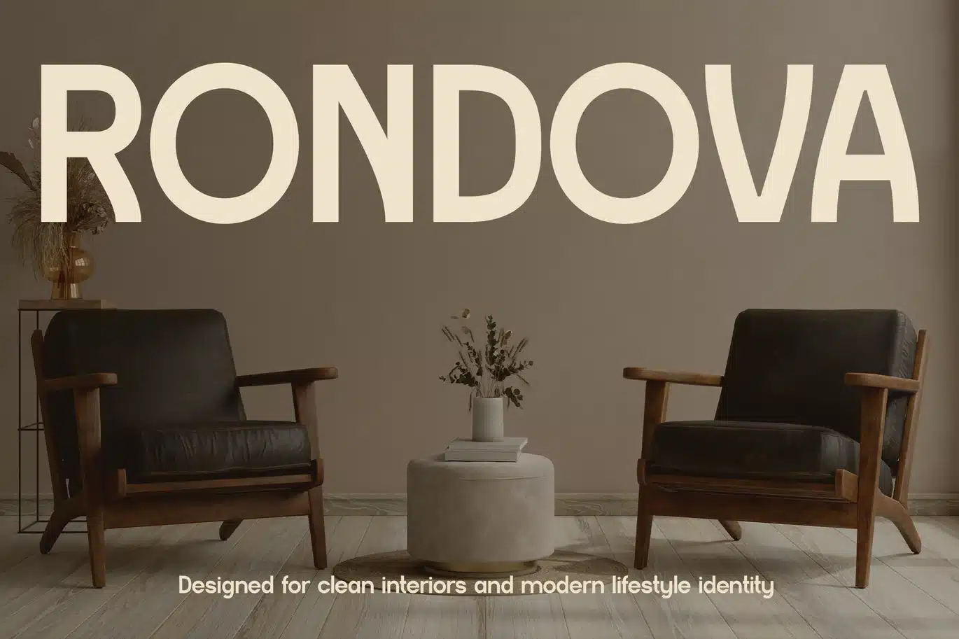 Rondova – Modern Geometric Display Font font preview